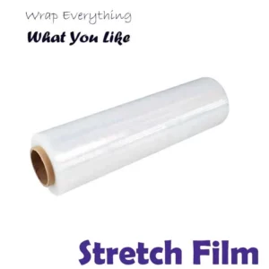 Stretch wrapping roll