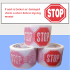 Stop Printed Packing Tape - Ecommerce Printed Tape - Security Seal Printed Packing Tape